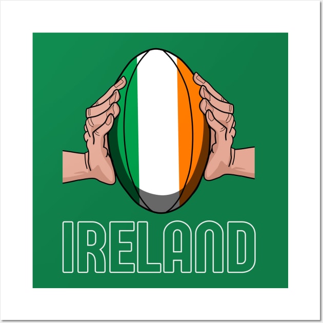 Ireland Rugby - Six Nations Wall Art by Ashley-Bee